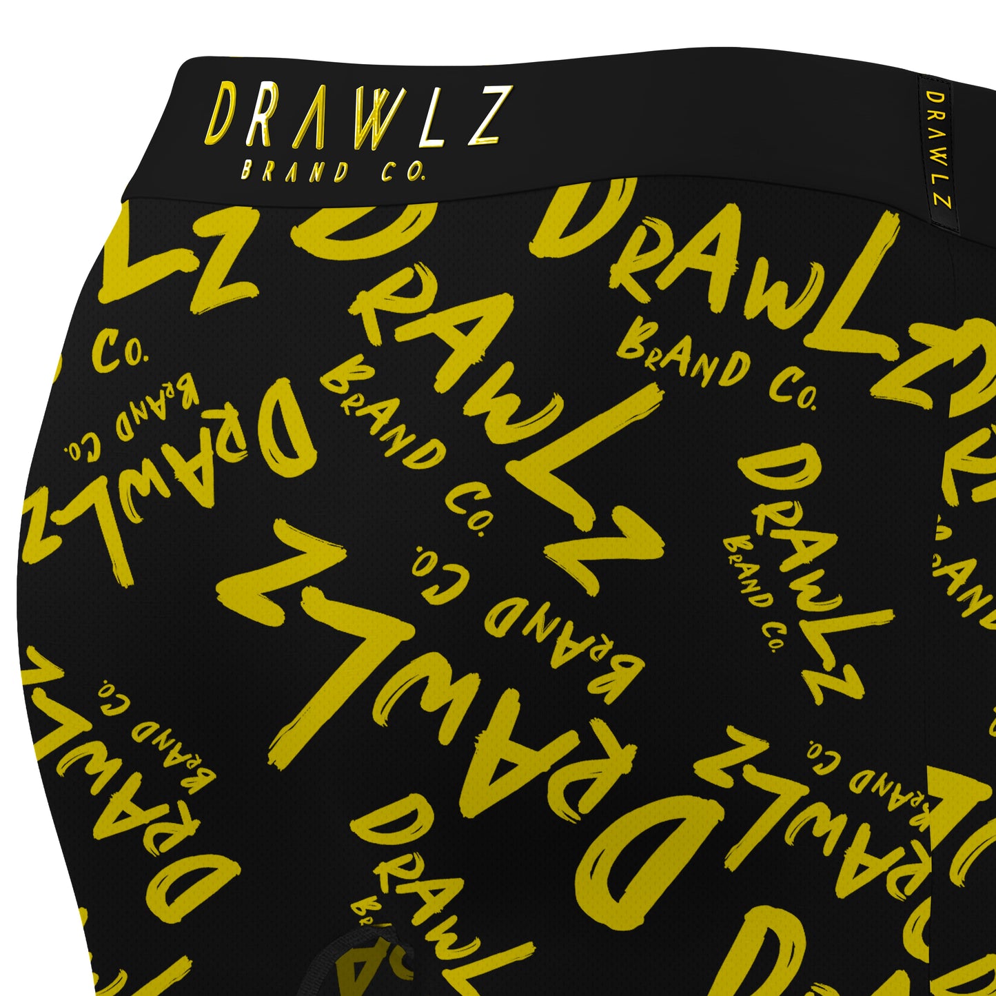 Drawlz Brand Co. , LLC Boxer Brief Expressionz Gothem Drawlz Originalz Black: Premium Men's Underwear | MicroSkin™ Tech