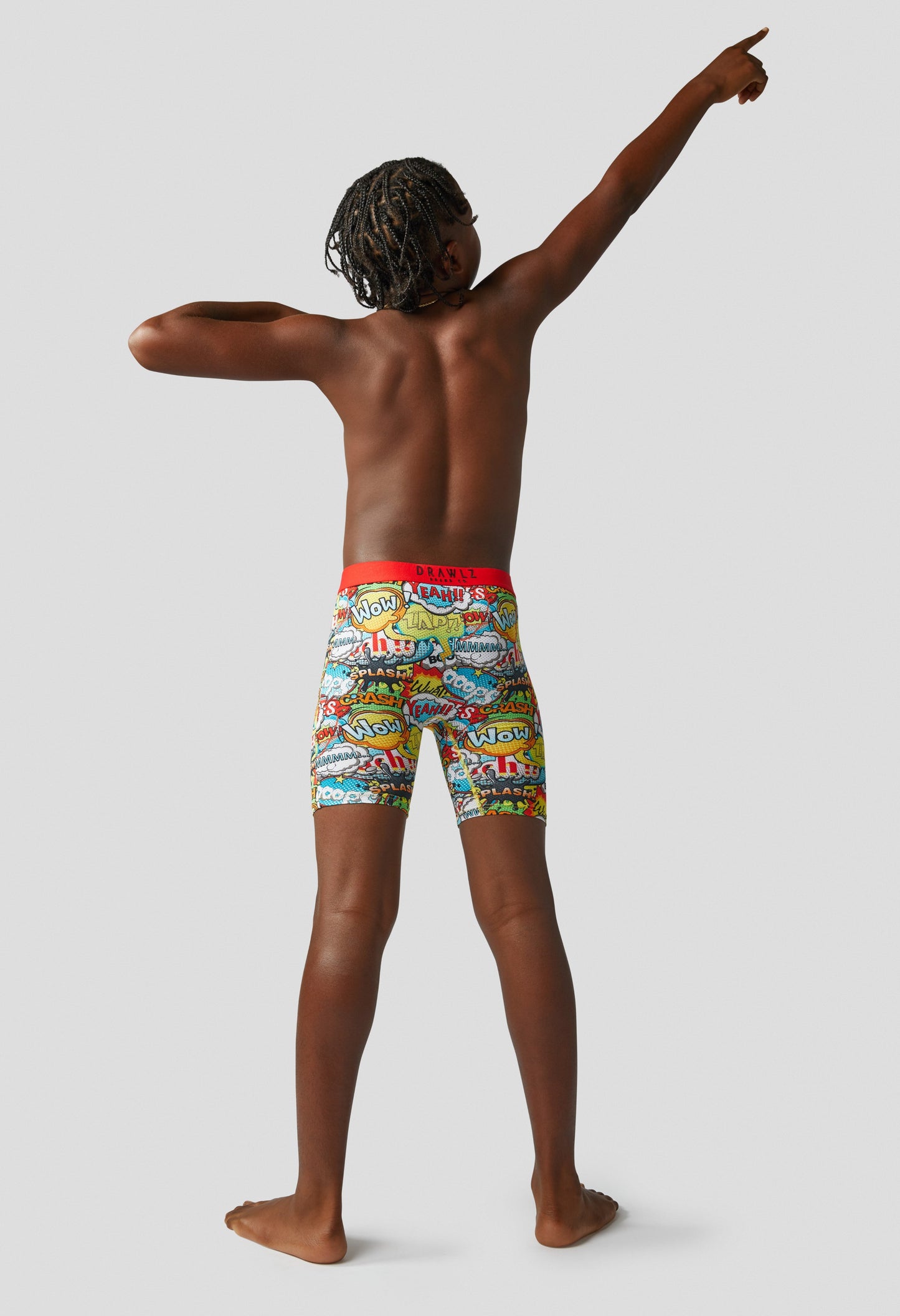 Mens Underwear Boxer Briefs Kidz Comics Drawlz Brand Co. , LLC