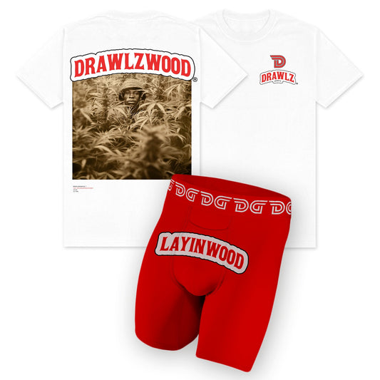 Drawlz Brand Co. , LLC Boxer Brief 420 Wood Pack