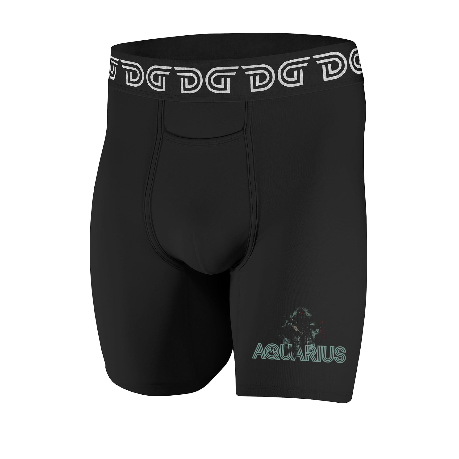 Drawlz Brand Co. , LLC Boxer Brief Aquarius / S Whats your Sign? Drawlz Cotton Black: Premium Men's Underwear | SoftSculp™ Tech