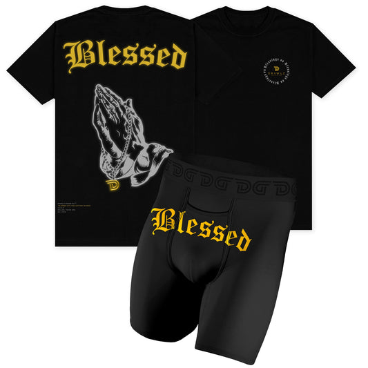 Drawlz Brand Co. , LLC Boxer Brief Blessed 24k Gold Capsule Blessed 24k Gold Capsule