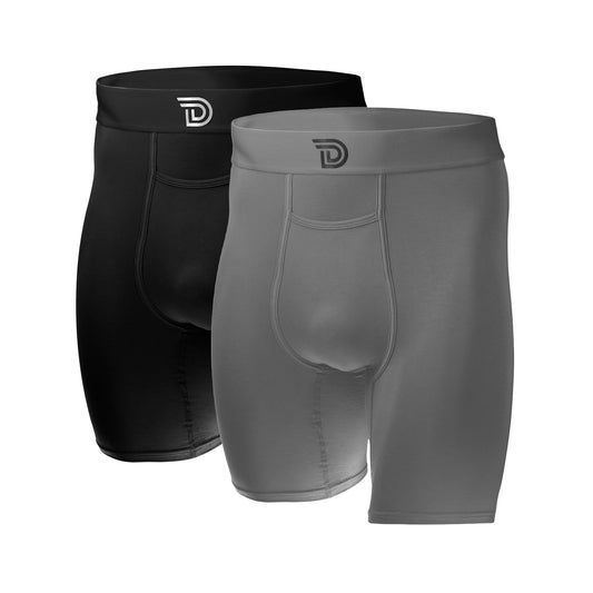 Drawlz Brand Co. , LLC Boxer Brief Core Duo - Graphite Black Graphite Black | Drawlz Brand Co.