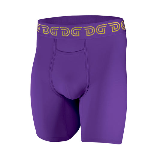 Drawlz Brand Co. , LLC Boxer Brief Cottonz Mambaz Cottonz Mambaz | Purple Cotton Men's Underwear | Drawlz
