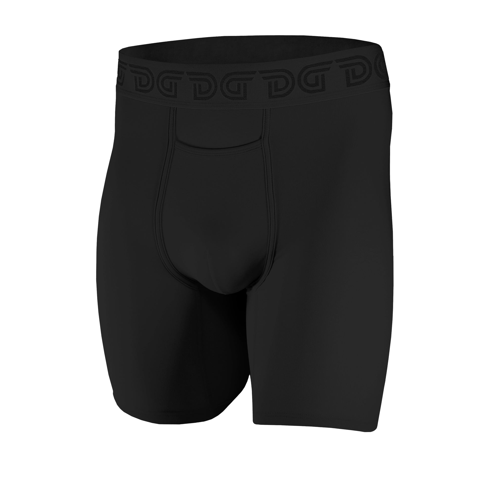 Drawlz Brand Co. , LLC Boxer Brief Cottonz Nior Drawlz Cotton Nior: Premium Men's Black Underwear | SoftSculp™ Tech
