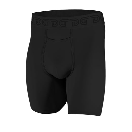 Drawlz Brand Co. , LLC Boxer Brief Cottonz Nior Drawlz Cotton Nior: Premium Men's Black Underwear | SoftSculp™ Tech