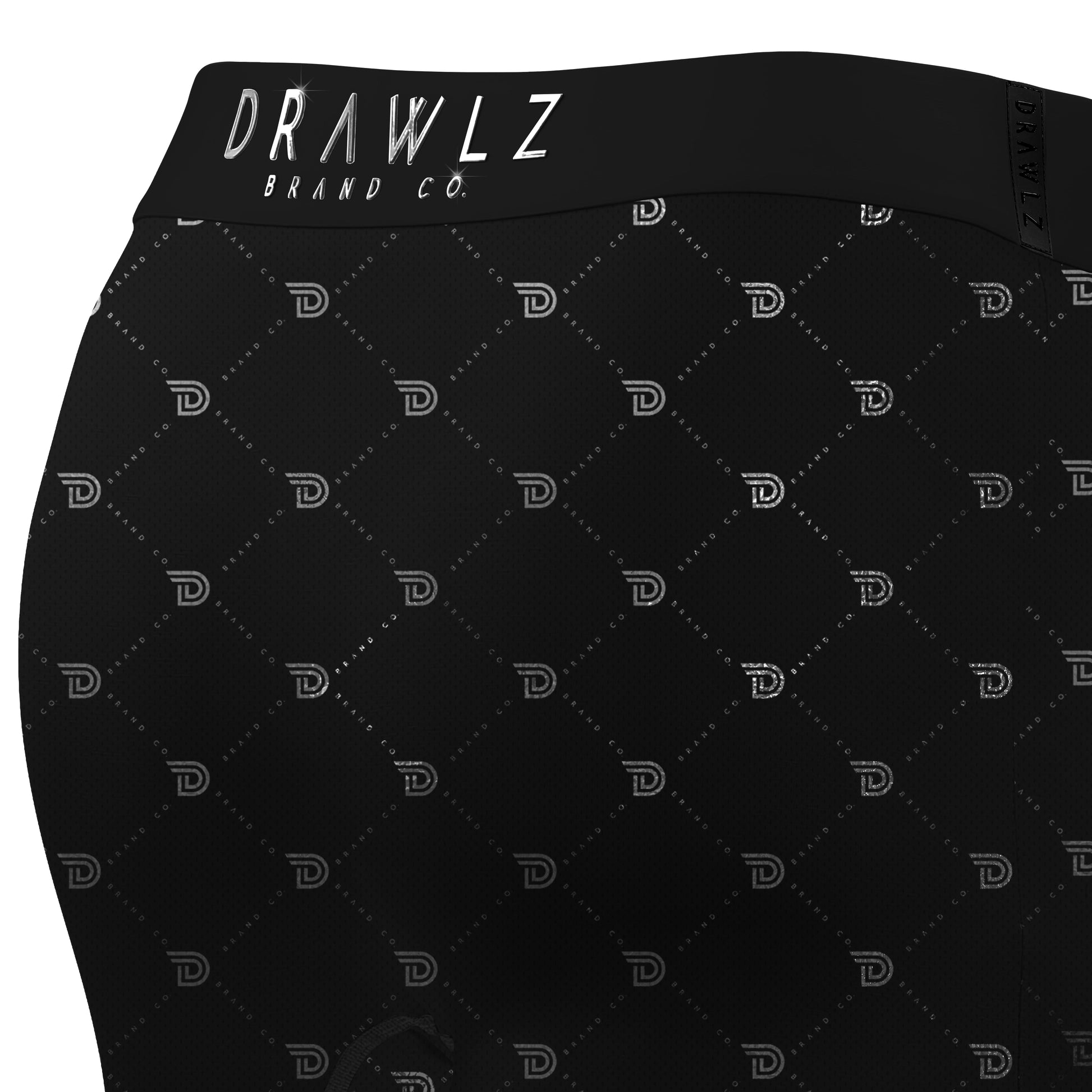 Drawlz Brand Co. , LLC Boxer Brief Expressionz Monochrome Drawlz Originalz Black: Premium Men's Underwear | MicroSkin™ Tech