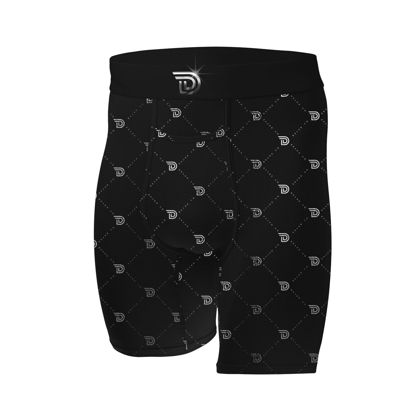 Drawlz Brand Co. , LLC Boxer Brief Expressionz Monochrome Drawlz Originalz Black: Premium Men's Underwear | MicroSkin™ Tech