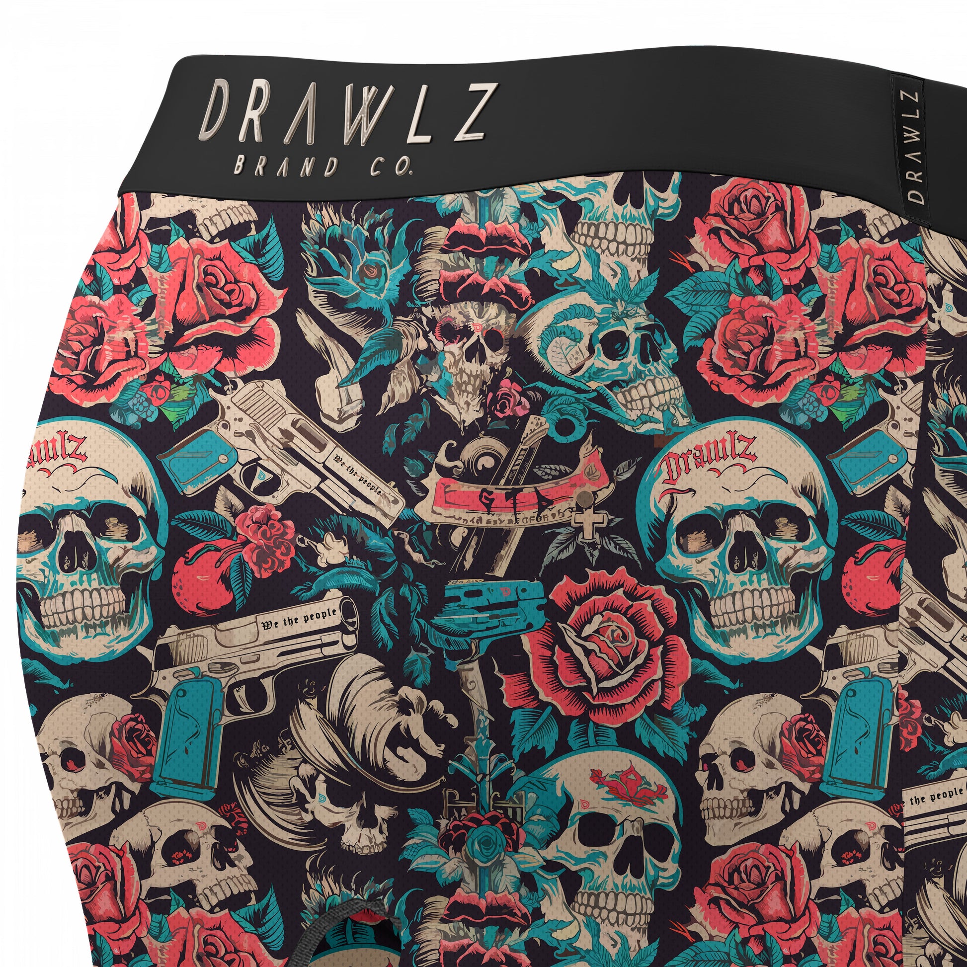 Drawlz Brand Co. , LLC Boxer Brief Guns N' Roses Drawlz Signaturez: Premium Men's Underwear | BreezeFlex™ Tech