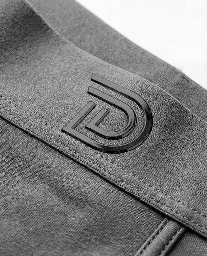 Drawlz Brand Co. , LLC Boxer Brief Originalz Graphite Drawlz Originalz Black: Premium Men's Underwear | MicroSkin™ Tech