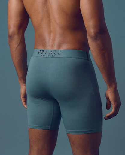 Drawlz Brand Co. , LLC Boxer Brief Originalz Marine Drawlz Originalz Black: Premium Men's Underwear | MicroSkin™ Tech