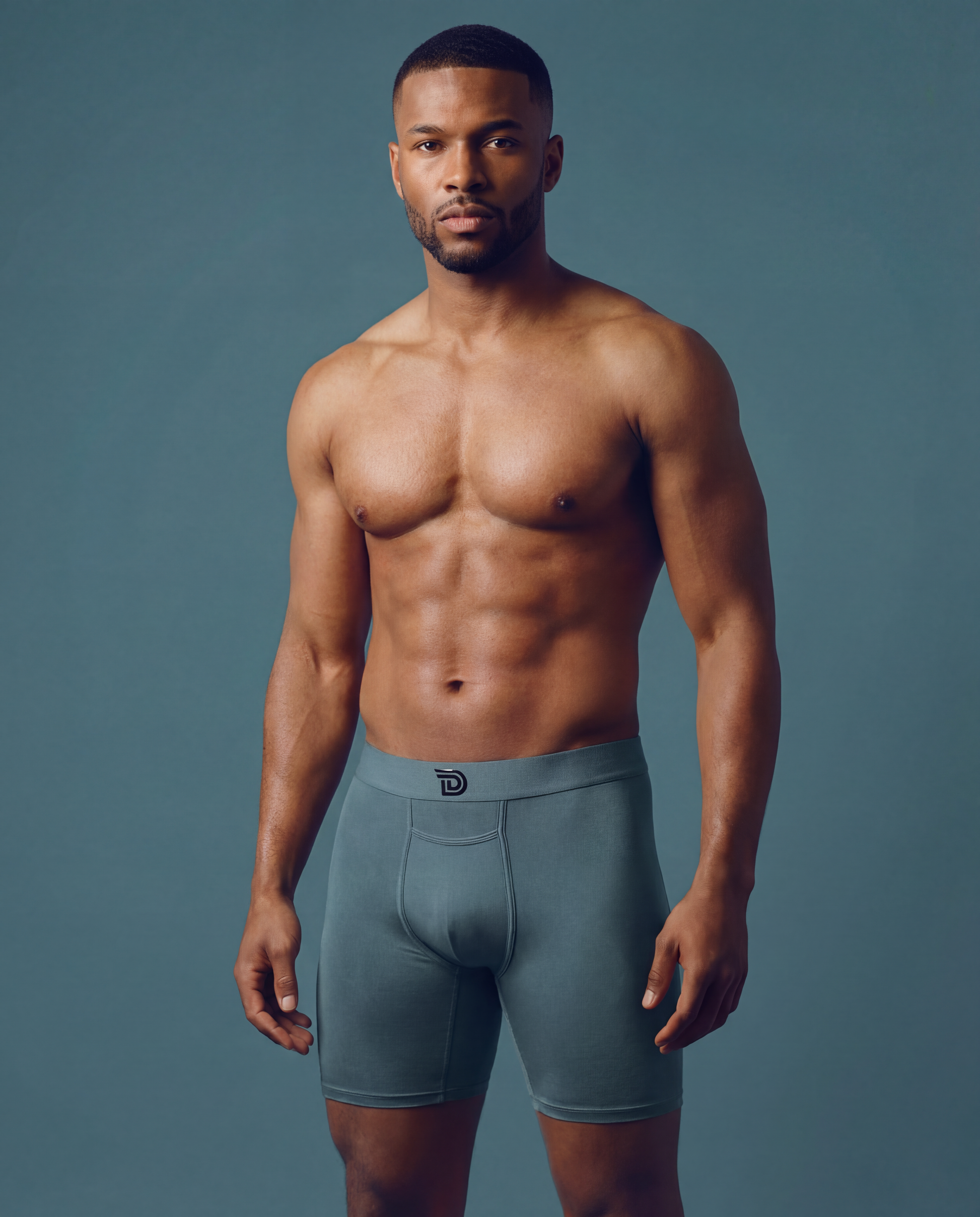 Drawlz Brand Co. , LLC Boxer Brief Originalz Marine Drawlz Originalz Black: Premium Men's Underwear | MicroSkin™ Tech