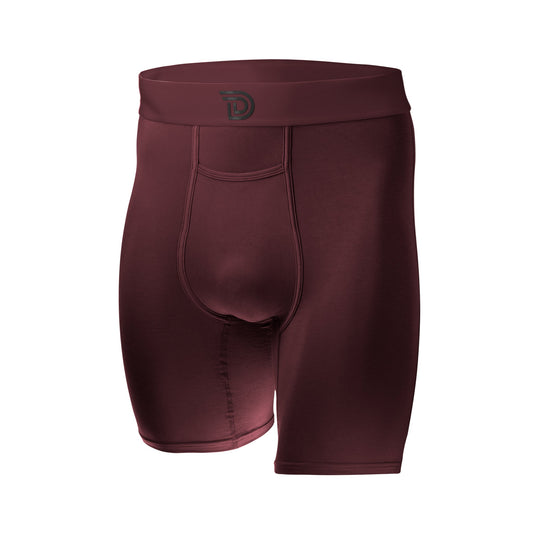 Drawlz Brand Co. , LLC Boxer Brief Originalz Oxblood Drawlz Originalz Black: Premium Men's Underwear | MicroSkin™ Tech