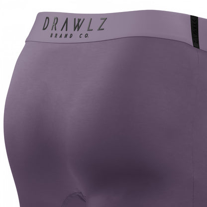 Drawlz Brand Co. , LLC Boxer Brief Originalz Purple Haze Drawlz Originalz Black: Premium Men's Underwear | MicroSkin™ Tech