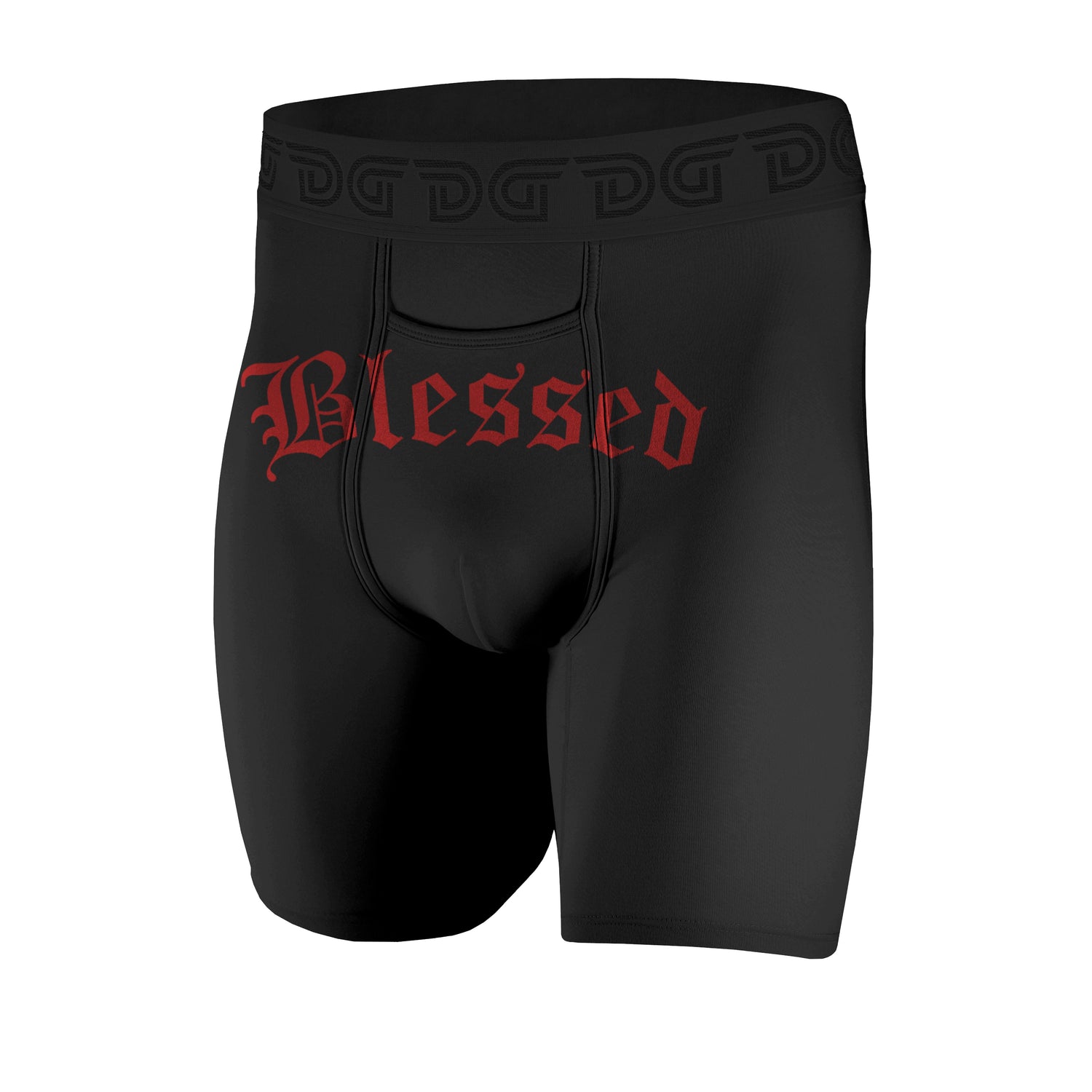 Drawlz Brand Co. , LLC Boxer Brief S / Red Blessed Blessed Men's Boxer Brief Underwear 
