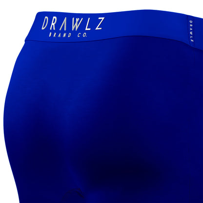 Drawlz Brand Co. , LLC Boxer Brief True Blue Pack Drawlz Originalz Blue: Premium Men's Underwear | MicroSkin™ Tech