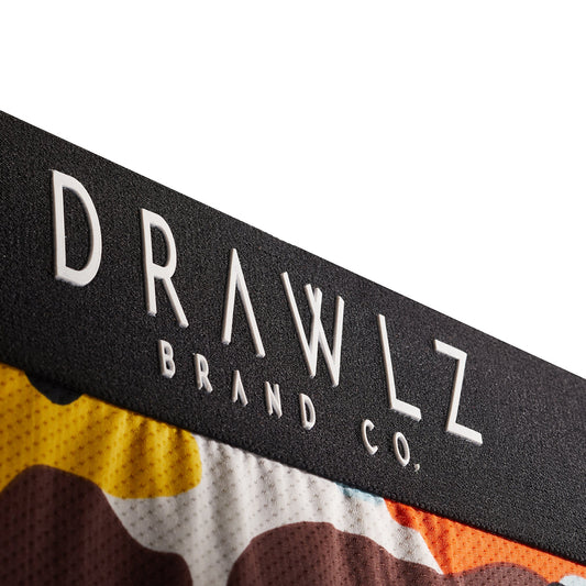 Drawlz Brand Co. , LLC Expressionz Colored Camoz Drawlz Colored Camoz - Underwear for Men