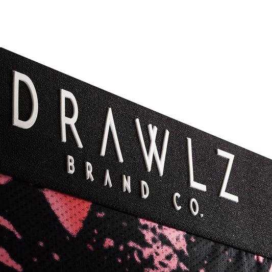 Drawlz Brand Co. , LLC Expressionz Pink Acid Pink Acid Expressionz Underwear for Men 