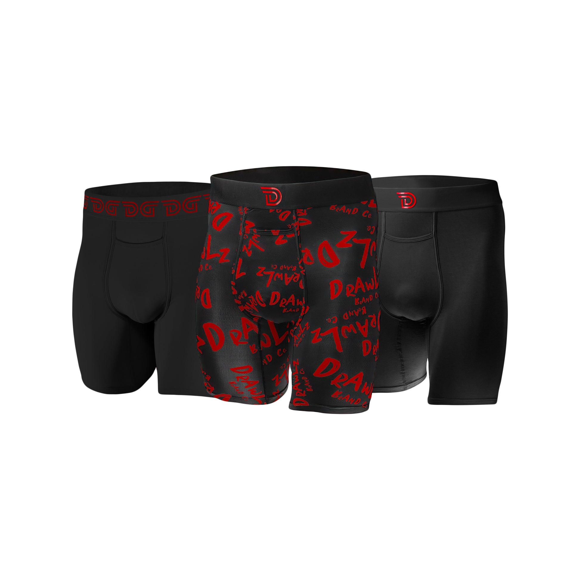 OriginalZ Black OG'z Men's Boxer Brief Underwear – Drawlz Brand Co.