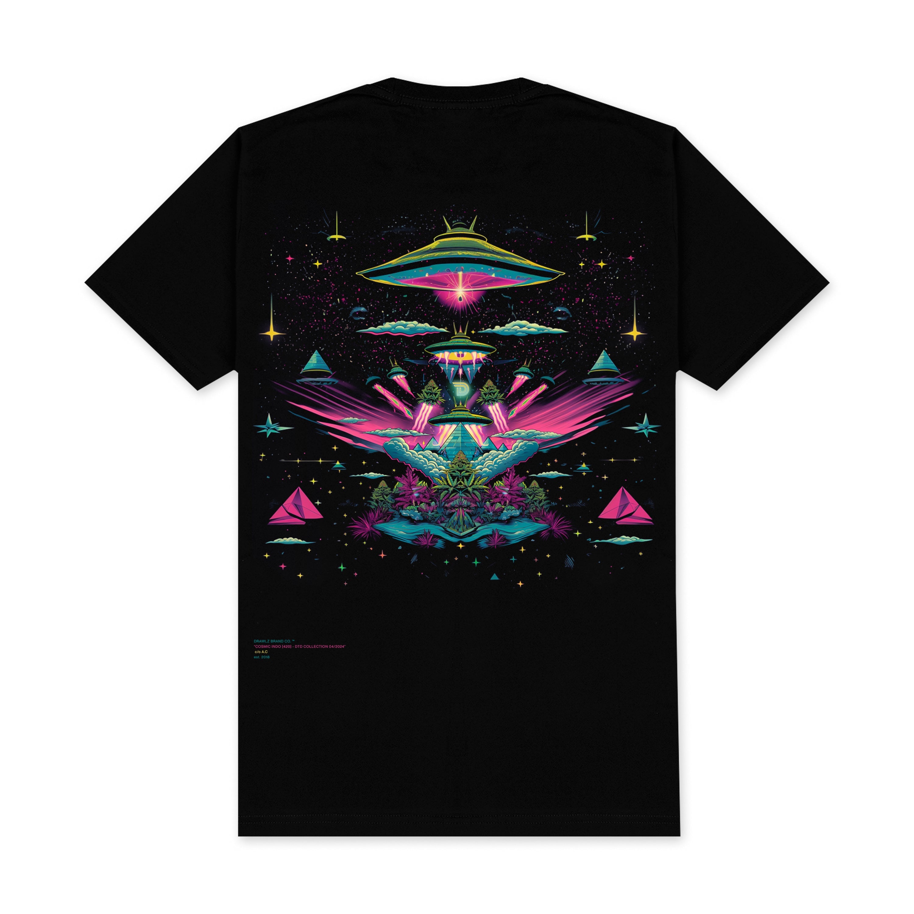 Drawlz Lab Drawlz 420 Cosmic Indo T-Shirt – Drawlz Brand Co.