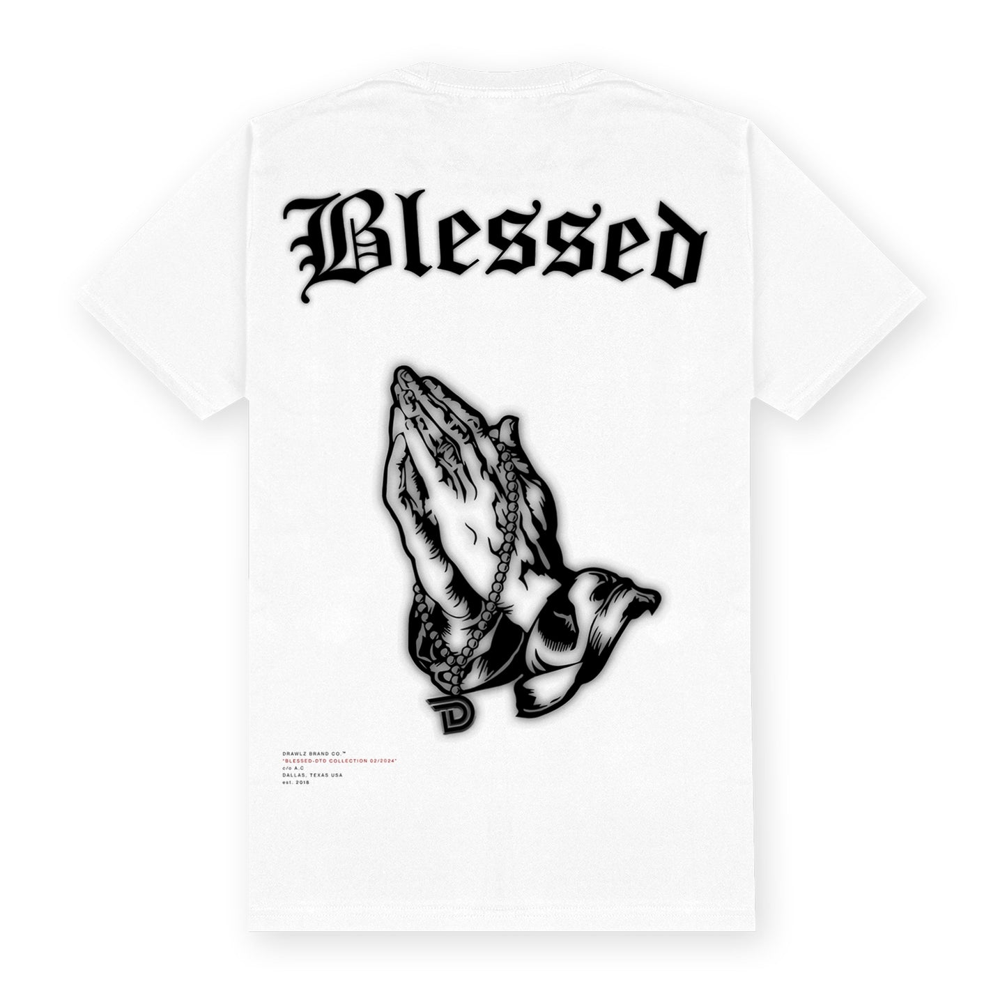 Drawlz Brand Co. , LLC tshirt Blessed TShirt Blessed TShirt