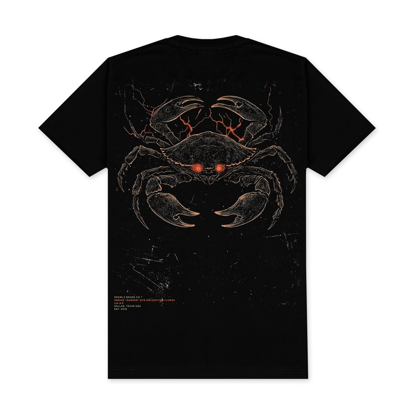 Drawlz Brand Co. , LLC tshirt Cancer Graphic T Cancer Graphic T-Shirt - Zodiac Edition | Drop the Drawlz Collection