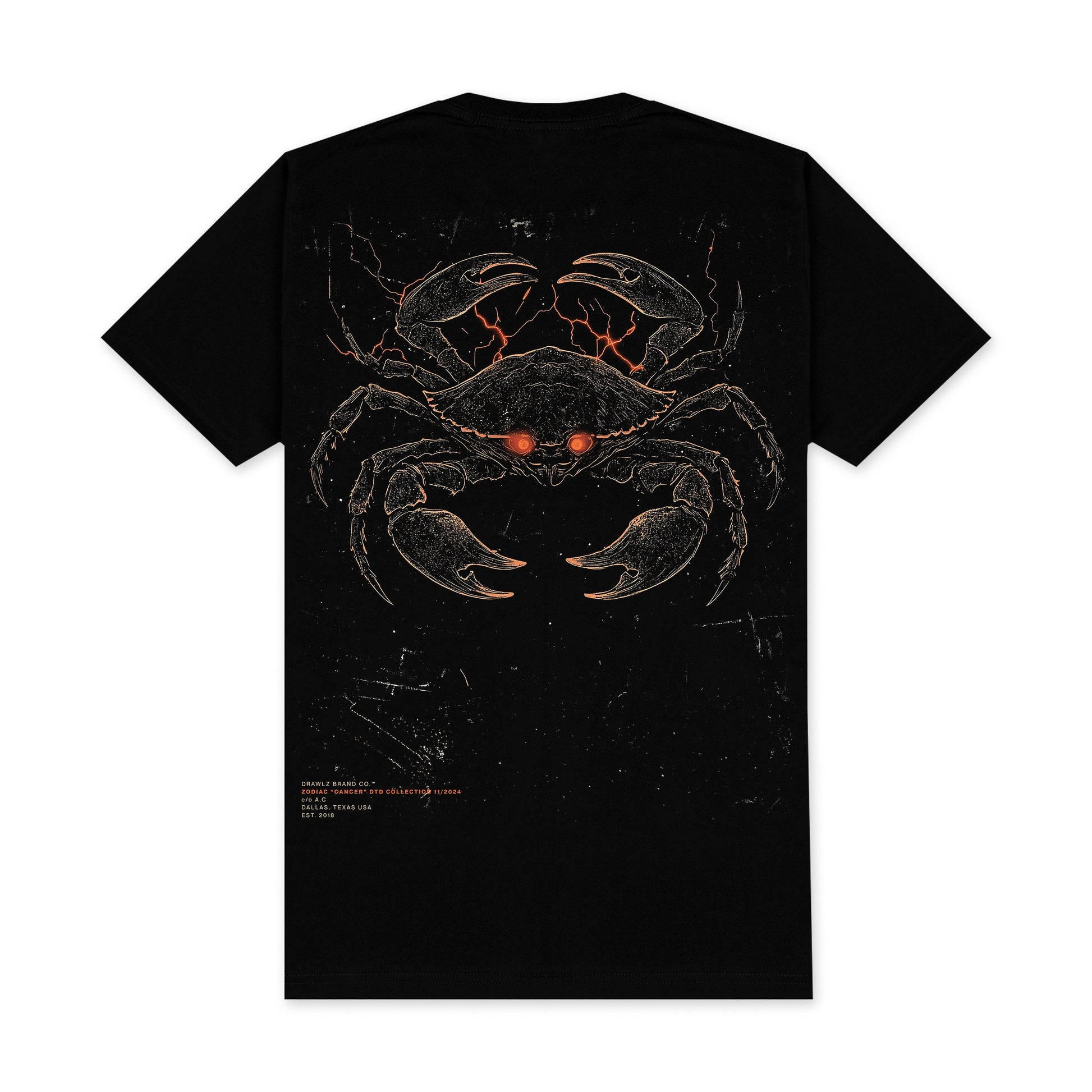 Drawlz Brand Co. , LLC tshirt Cancer Graphic T Cancer Graphic T-Shirt - Zodiac Edition | Drop the Drawlz Collection