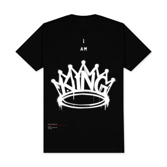 Drawlz Brand Co. , LLC tshirt I Am KING TShirt - Black I Am King T-Shirt - Limited Edition | Drop the Drawlz Collection