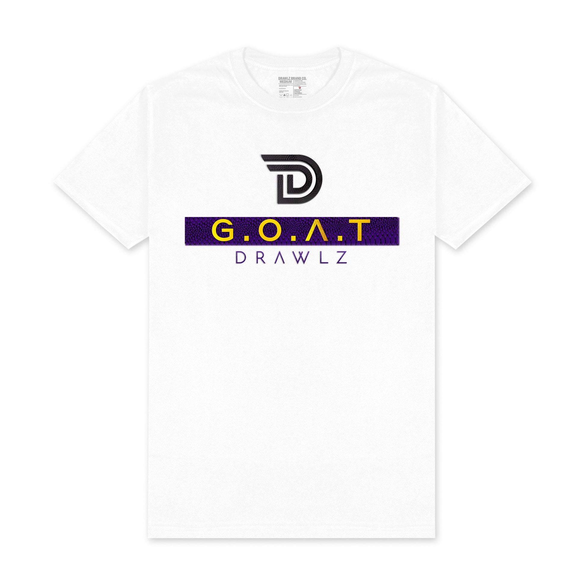 Drawlz Brand Co. , LLC tshirt L.A G.O.A.T Tee