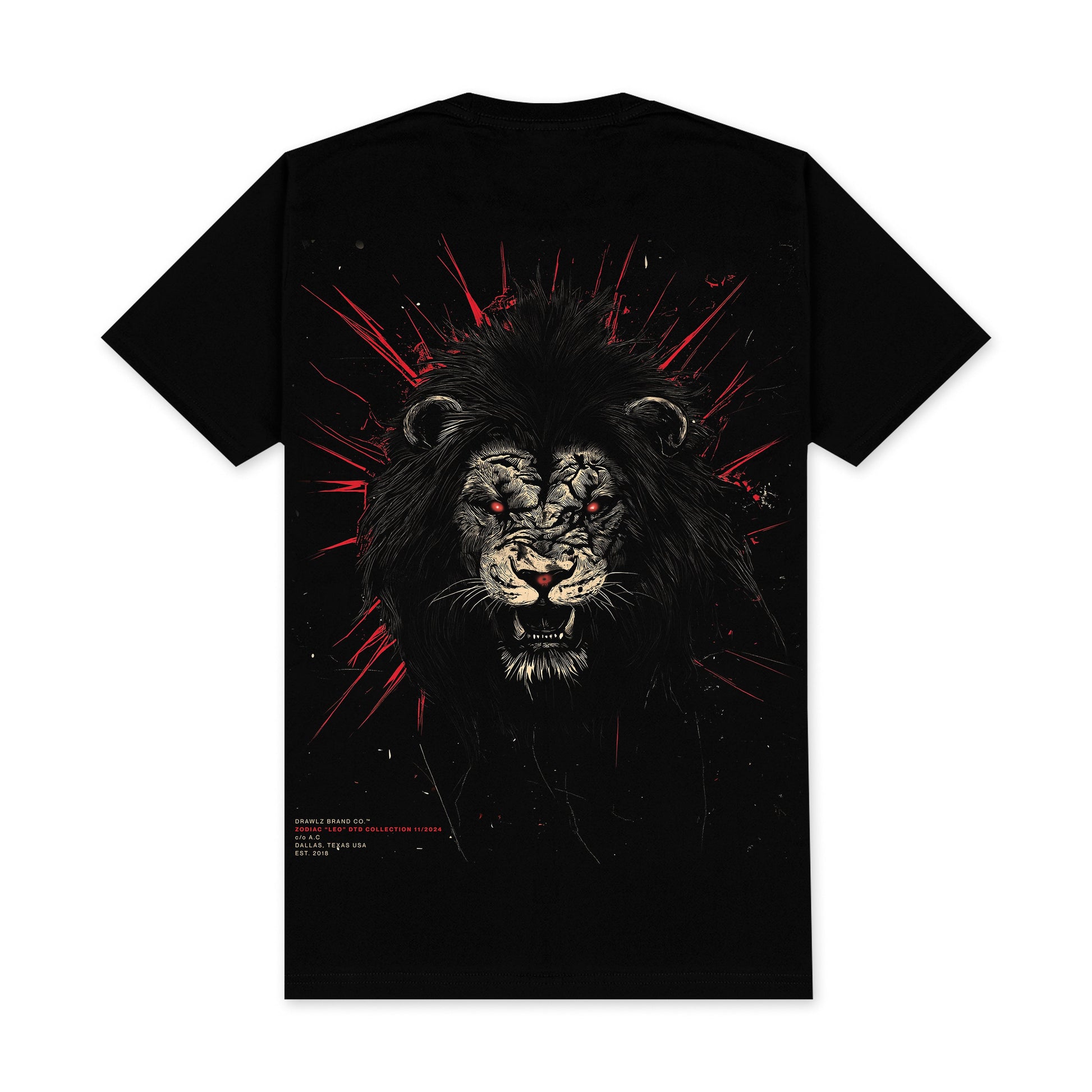 Drawlz Brand Co. , LLC tshirt Leo Graphic T Leo Graphic T-Shirt - Zodiac Edition | Drop the Drawlz Collection