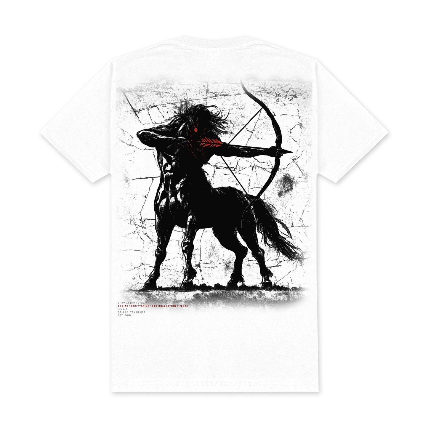 Drawlz Brand Co. , LLC tshirt Sagittarius Graphic T Sagittarius Graphic T-Shirt - Zodiac Edition | Drop the Drawlz Collection