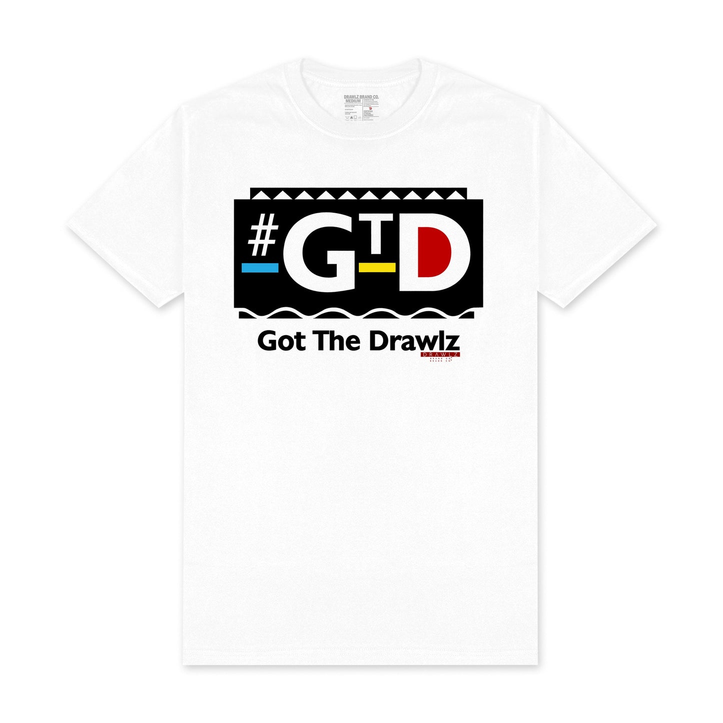 Drawlz Brand Co. , LLC tshirt White / S #GTD T