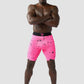Mens Underwear Boxer Briefs Expressionz Pink Highlightz Drawlz Brand Co. , LLC