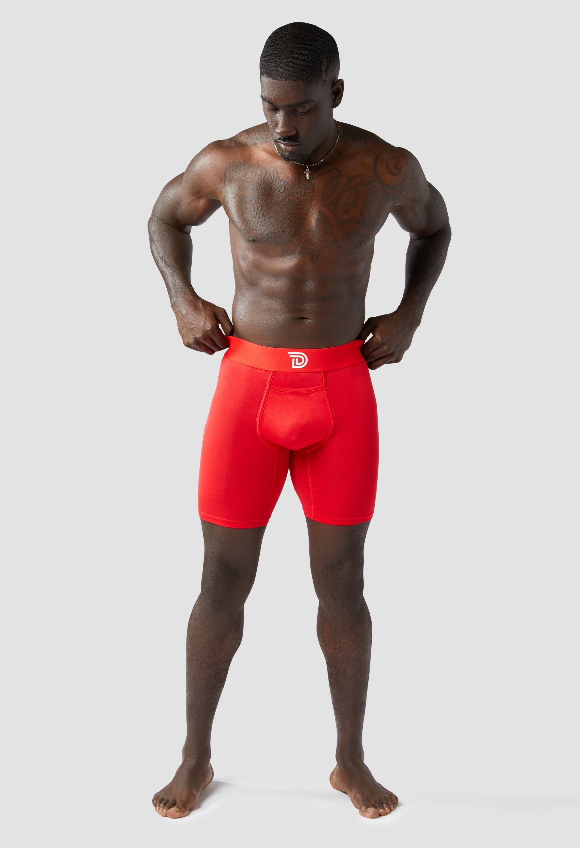 Mens Underwear Boxer Briefs Originalz Red Drawlz Brand Co. , LLC