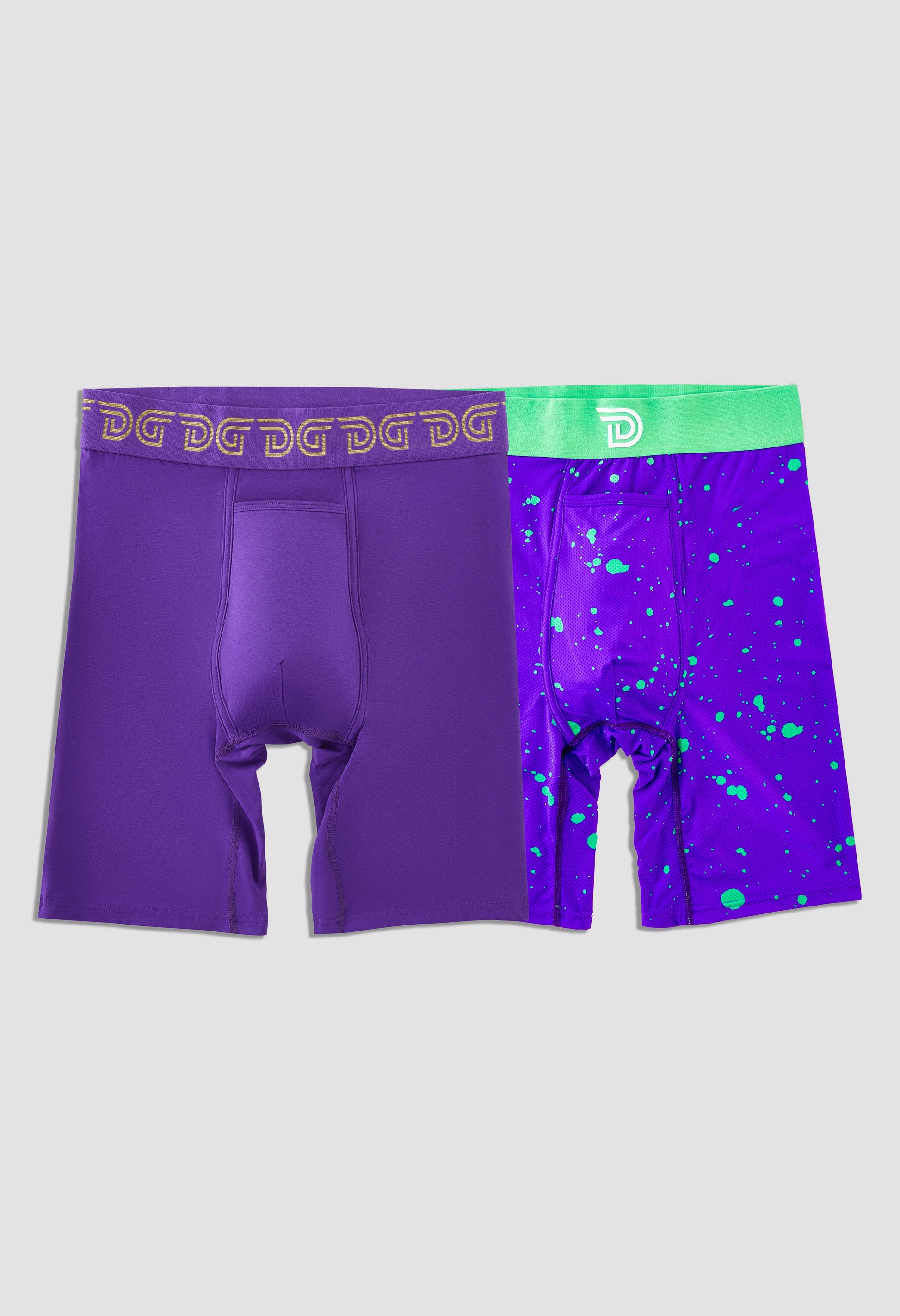 Mens Underwear Boxer Briefs The Purp Pack Drawlz Brand Co. , LLC