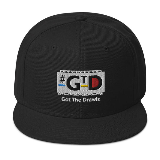 Printful hat Black GTD Snapback